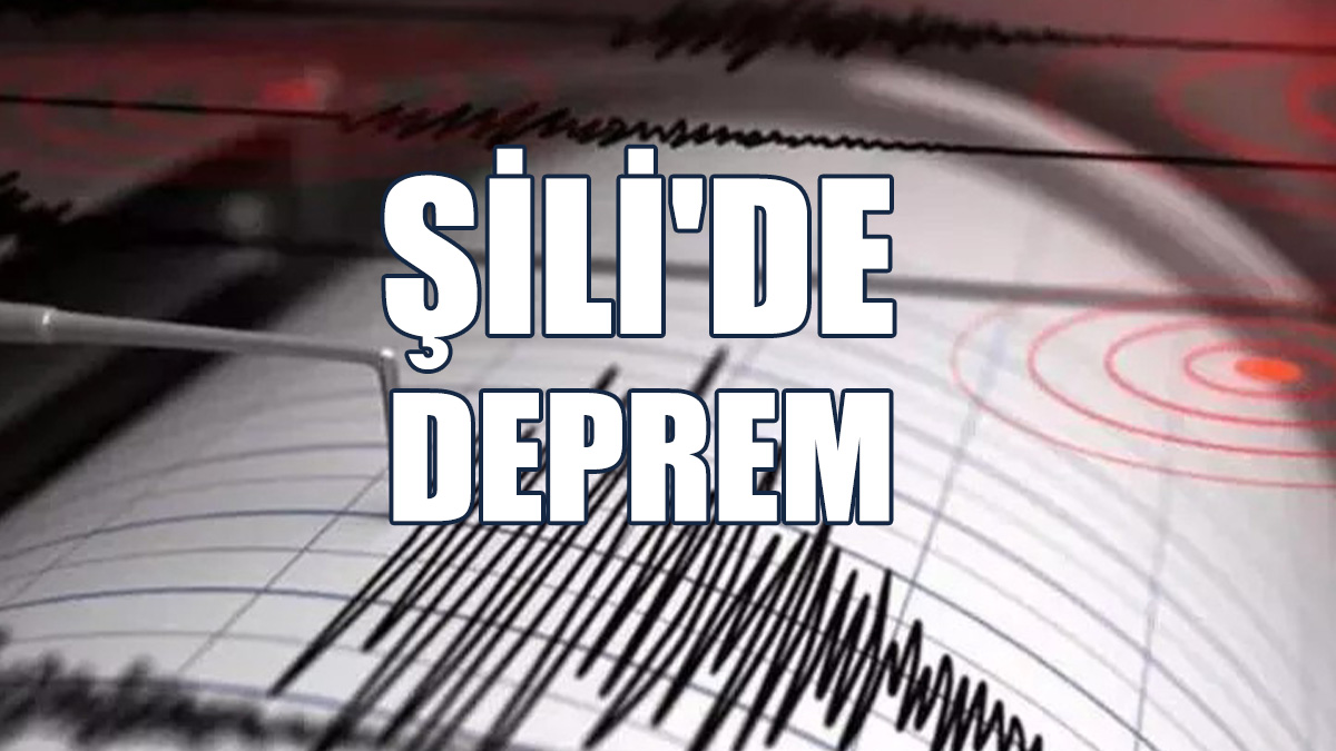 Şili'de 6,4 Büyüklüğünde Deprem