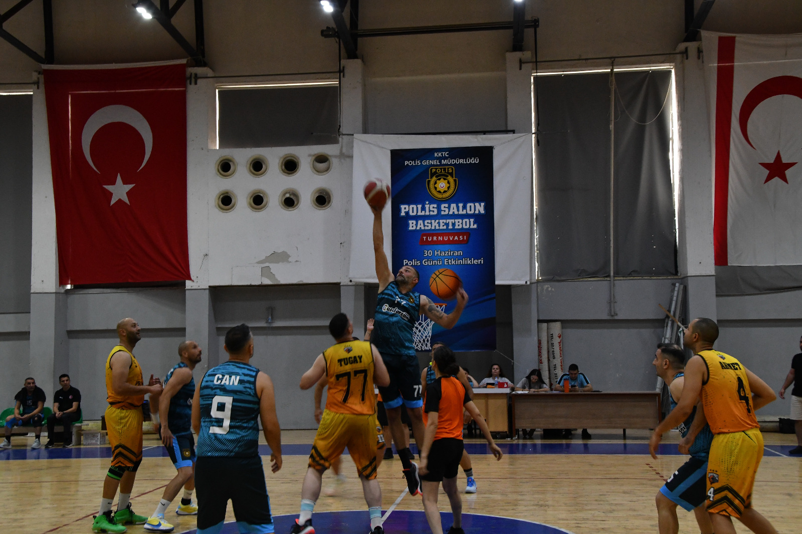 6. Polis Basketbol Turnuvası bugün başladı
