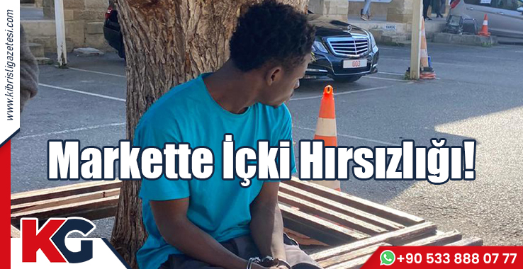 Markette İçki Hırsızlığı!