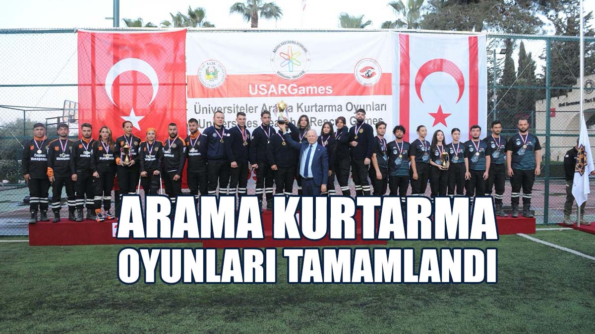 USAR Games 2024 Üniversiteler Arama Kurtarma Oyunları Tamamlandı