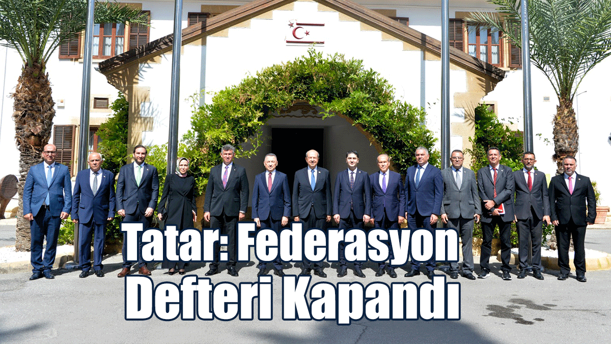Tatar: Federasyon Defteri Kapandı
