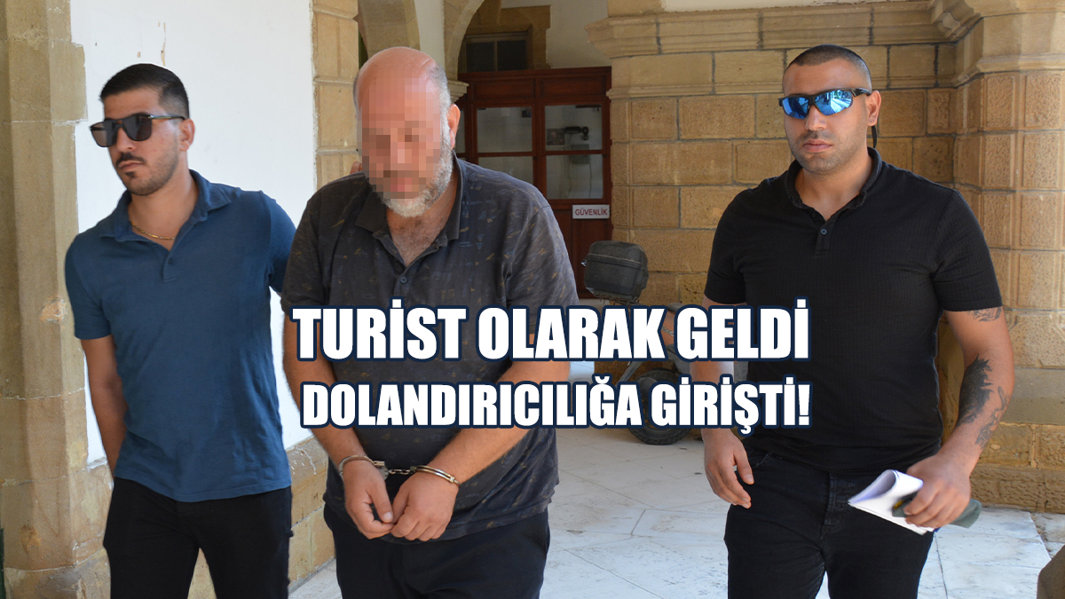 Turist Olarak Geldi, Dolandırıcılığa Girişti!