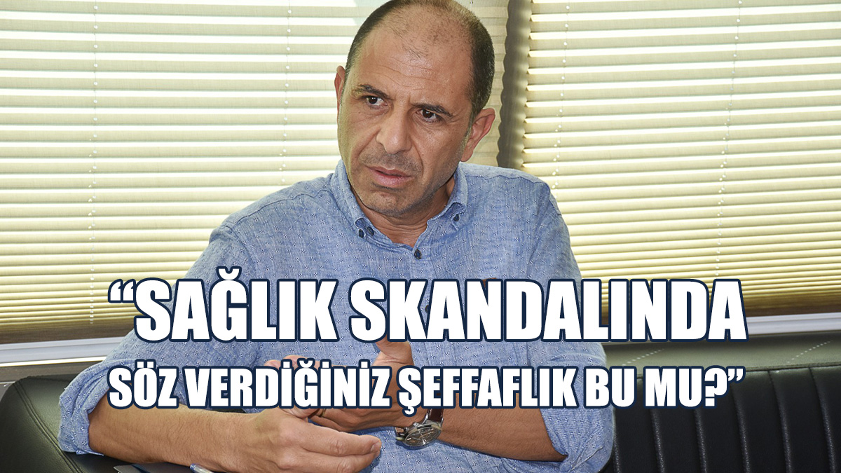 Özersay: Şeffaflık Sessizlik Değildir