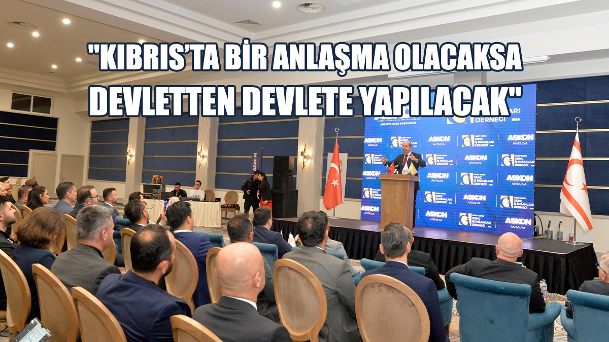 Cumhurbaşkanı Tatar, B2B Etkinliğine Katıldı