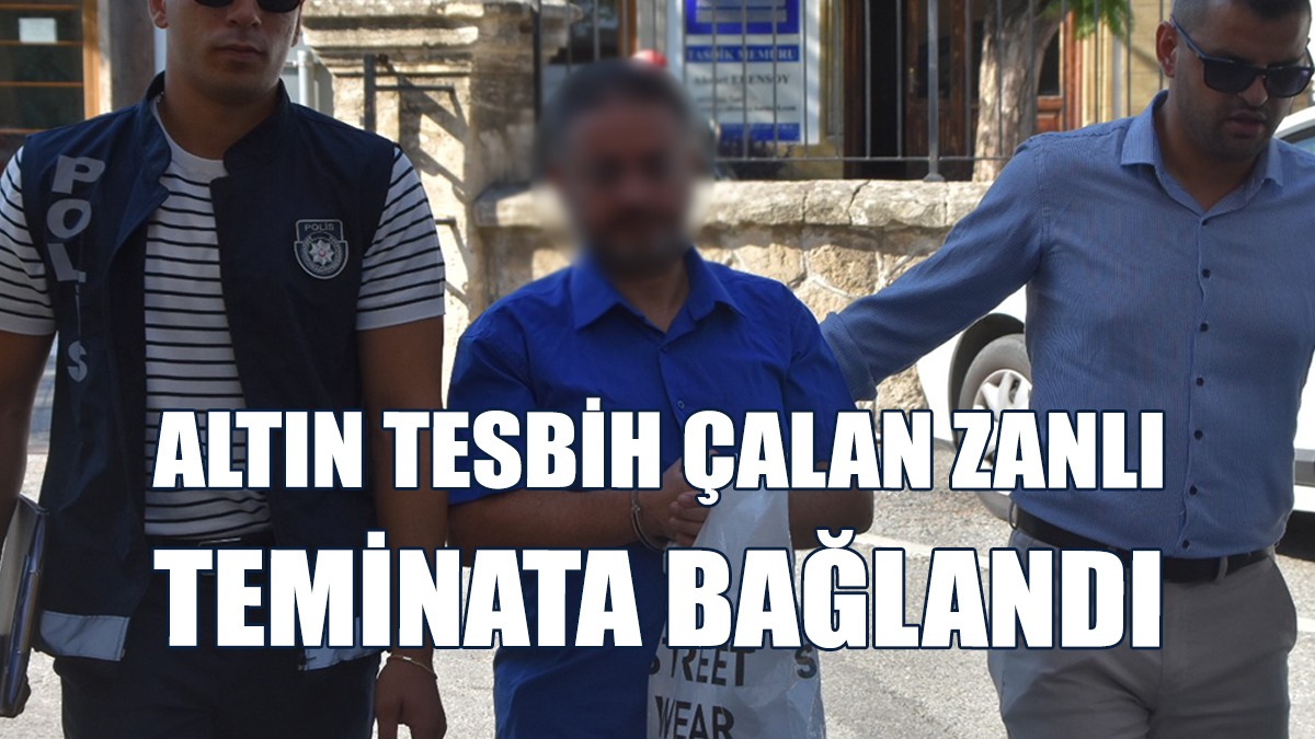 100 Bin TL Değerindeki Tesbihi Çalmıştı