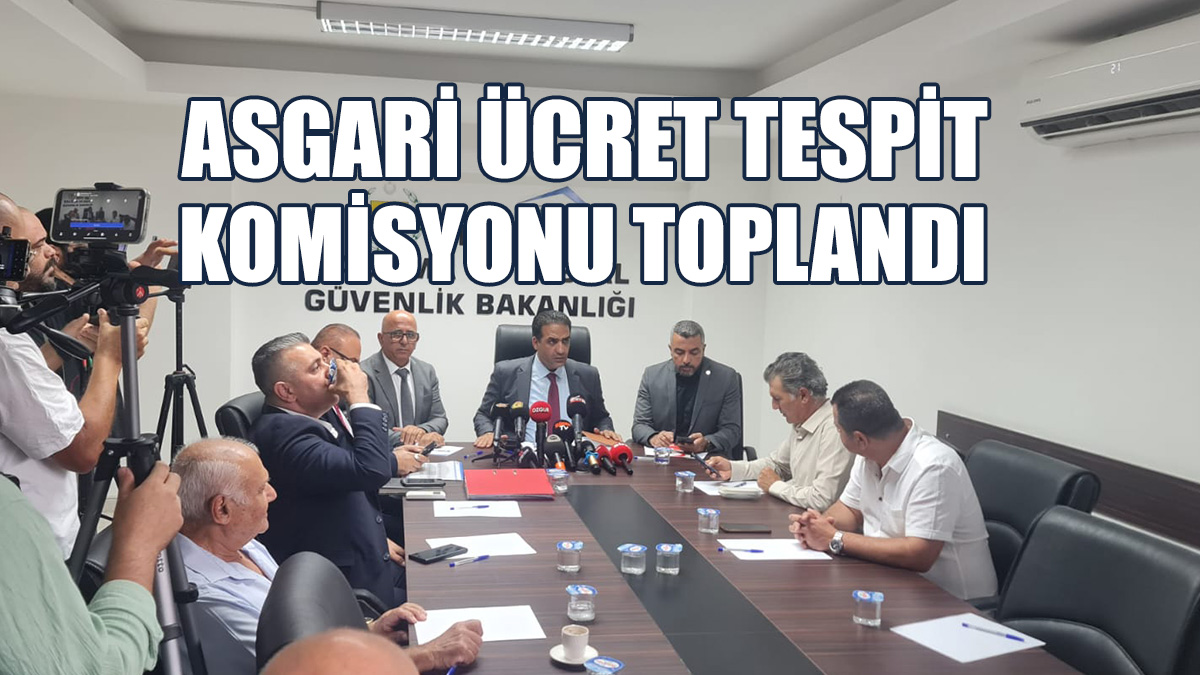 Asgari Ücret Tespit Komisyonu Toplandı