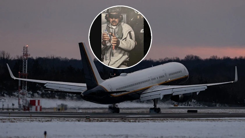 ABD basını: Maduro ve eşini taşıyan uçak New York'a indi