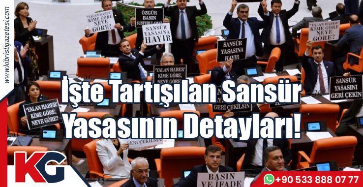 İşte Tartışılan Sansür Yasasının Detayları!