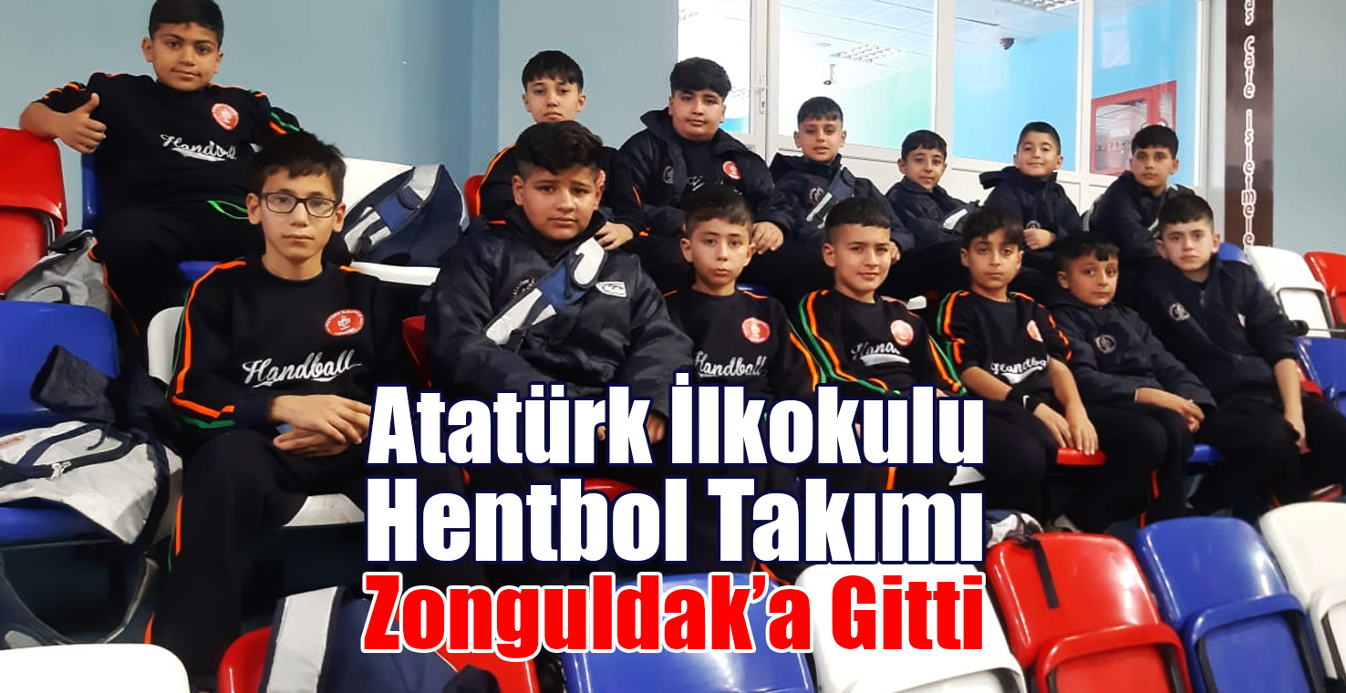Atatürk İlkokulu Hentbol Takımı Zonguldak'a Gitti