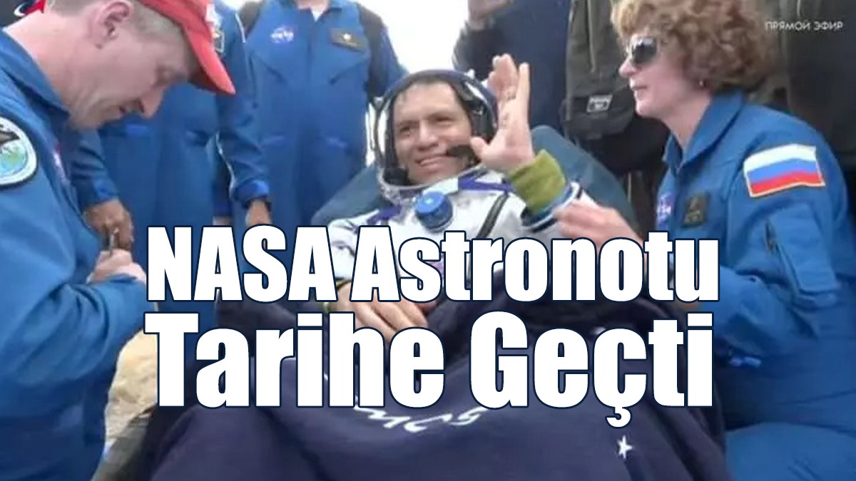 NASA Astronotu Tarihe Geçti