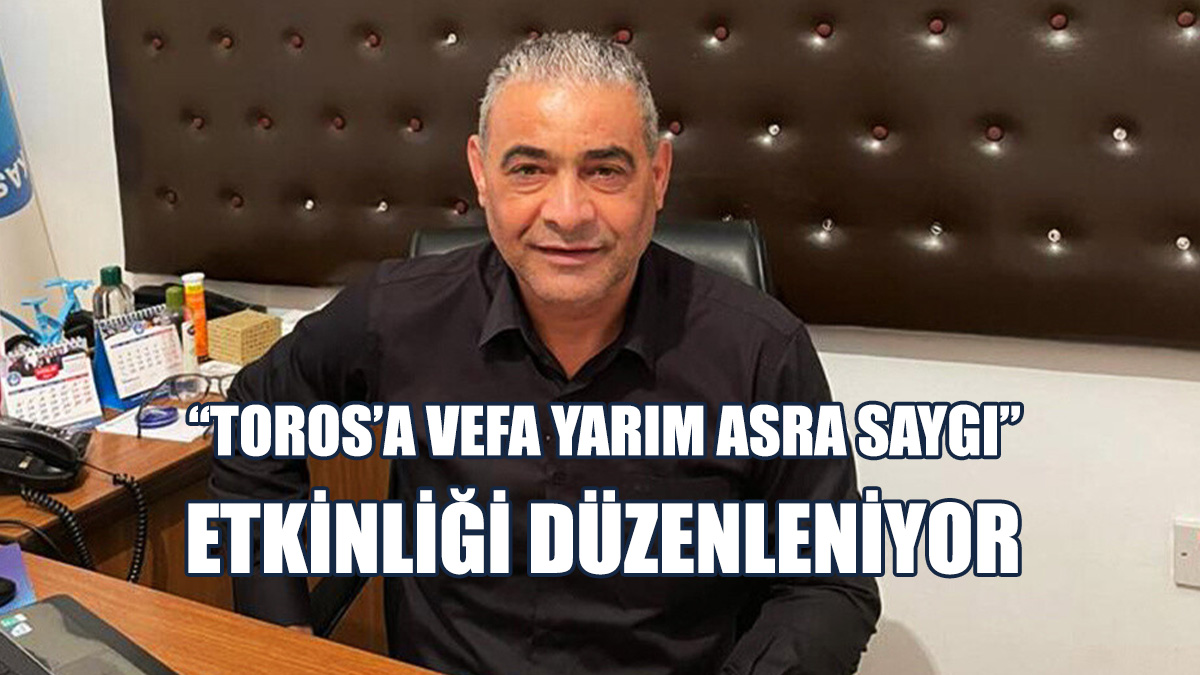 Manga, “Toros’a Vefa Yarım Asra Saygı’’ Temalı Etkinliğe Katılıyor