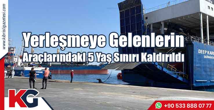 Araçlardaki 5 Yaş Sınırı Kaldırıldı