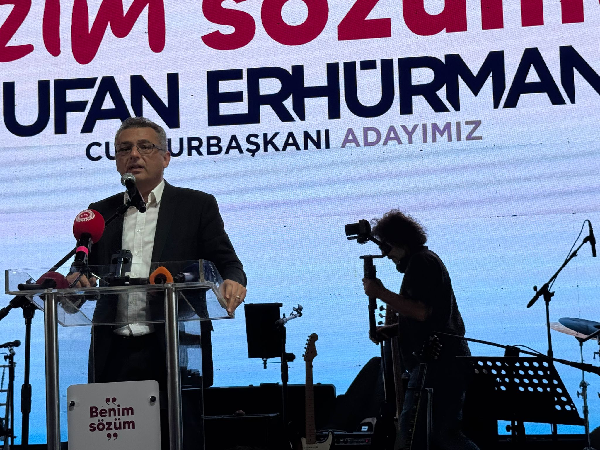 Erhürman: Cumhurbaşkanı olmak için değil, Cumhurbaşkanlığı yapmak için geliyorum