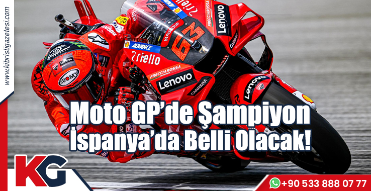 MotoGP'de Şampiyon İspanya'da Belli Olacak!