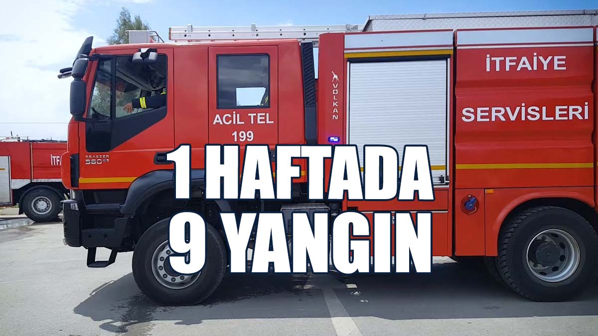 745 Bin TL Zarar Meydana Geldi