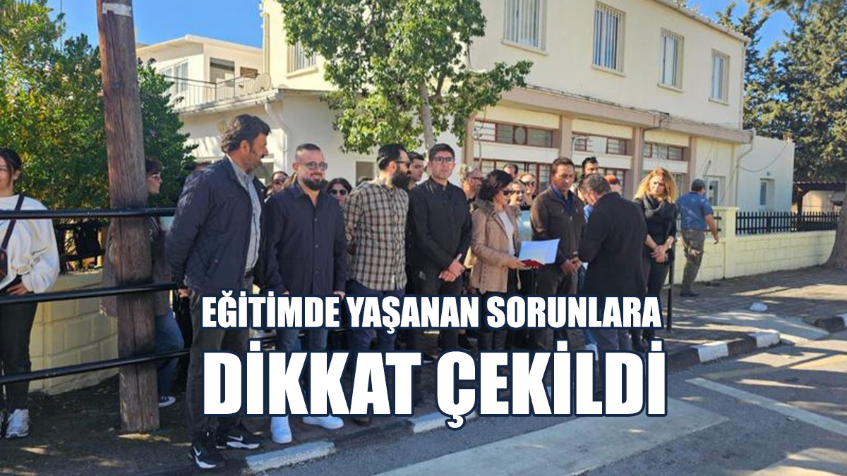 KTOEÖS Bekirpaşa Lisesi’nde Basın Açıklaması Yaptı
