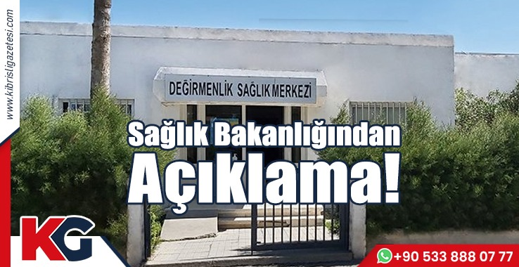 Sağlık Bakanlığından Açıklama!
