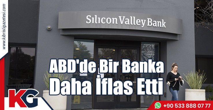 ABD'de Bir Banka  Daha İflas Etti