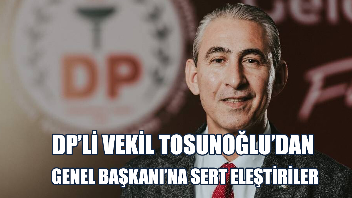 Tosunoğlu: Fikri Bey’in Doğru Bir Şey Yaptığını Görmedim