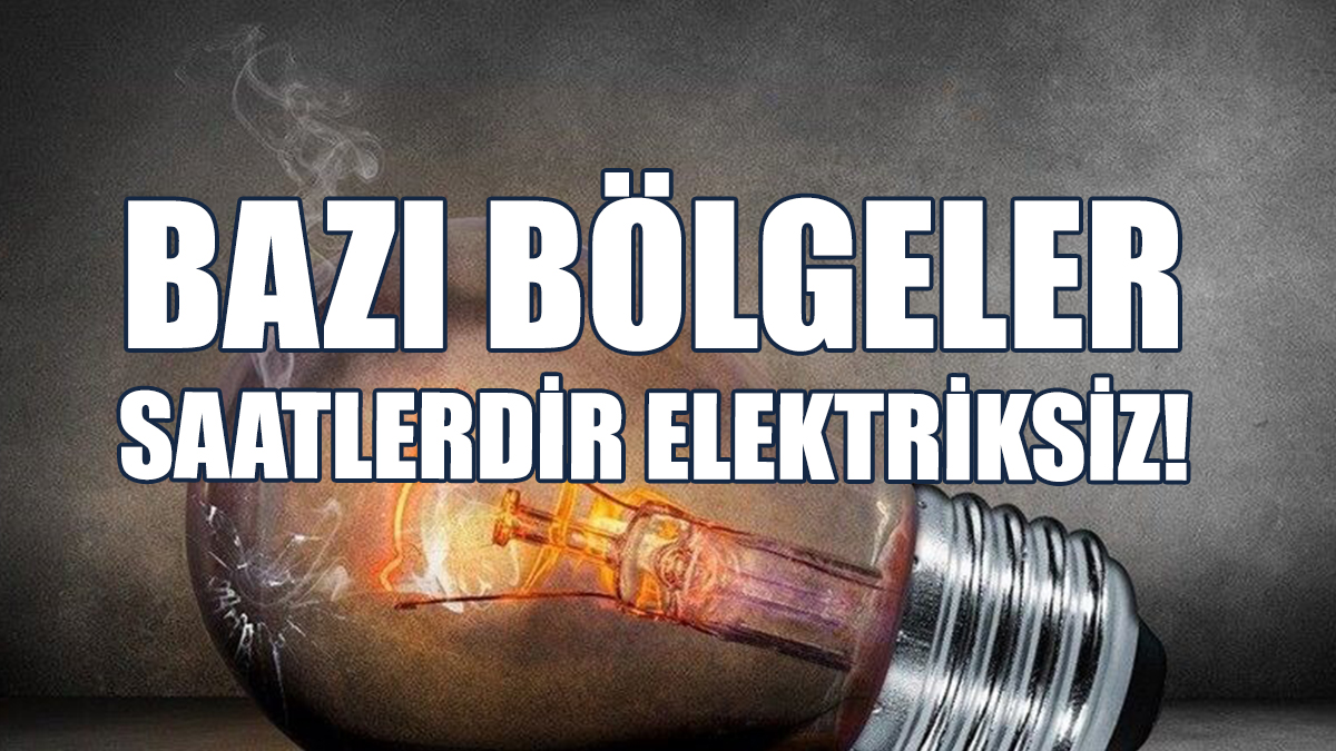 Güzelyurt Saatlerdir Elektriksiz!