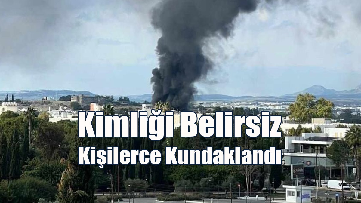 Güney'de Terk Edilmiş Depoda Kundaklama