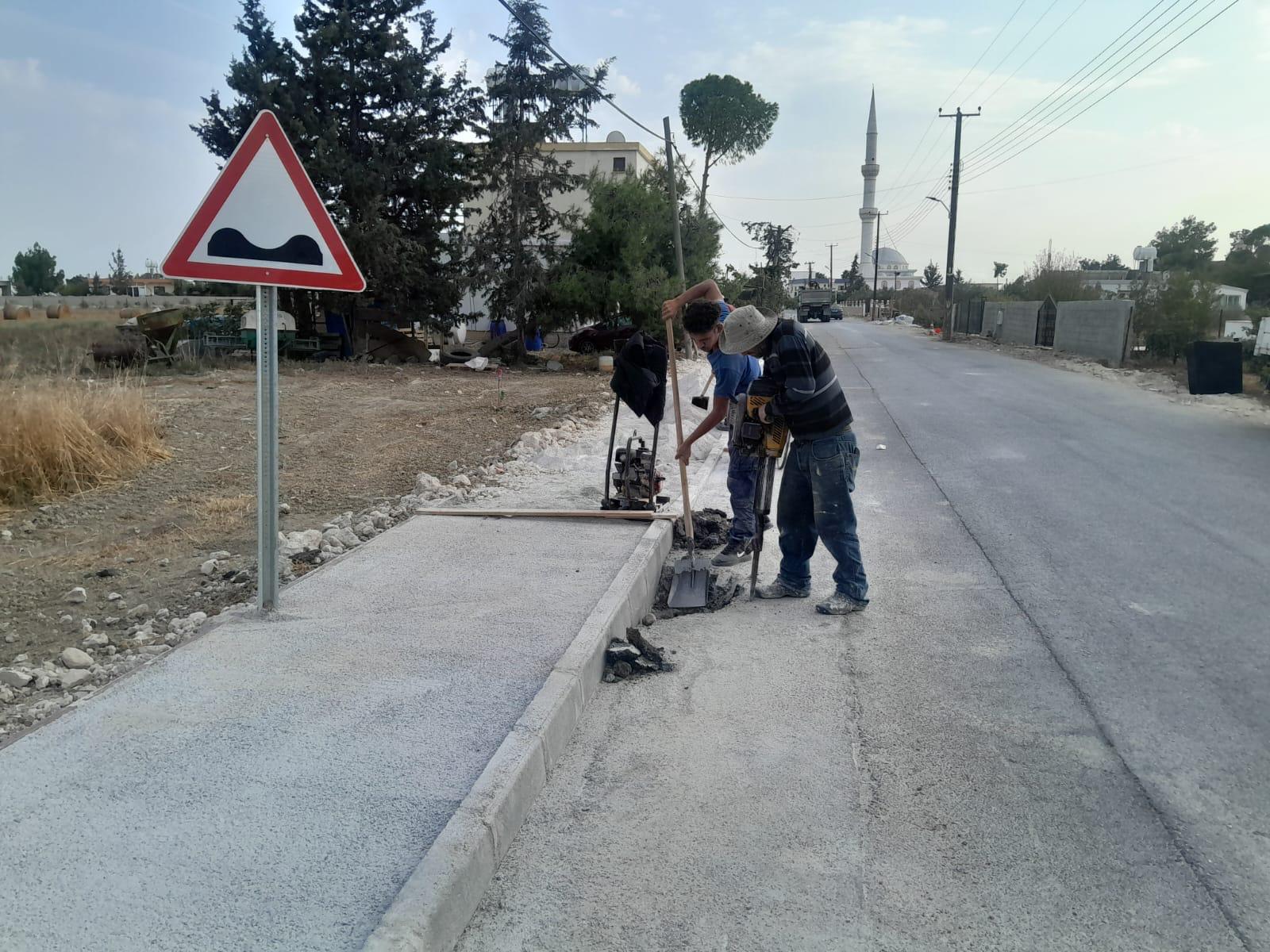 Mesarya Belediyesi Korkuteli’nde altyapı çalışmalarını sürdürüyor