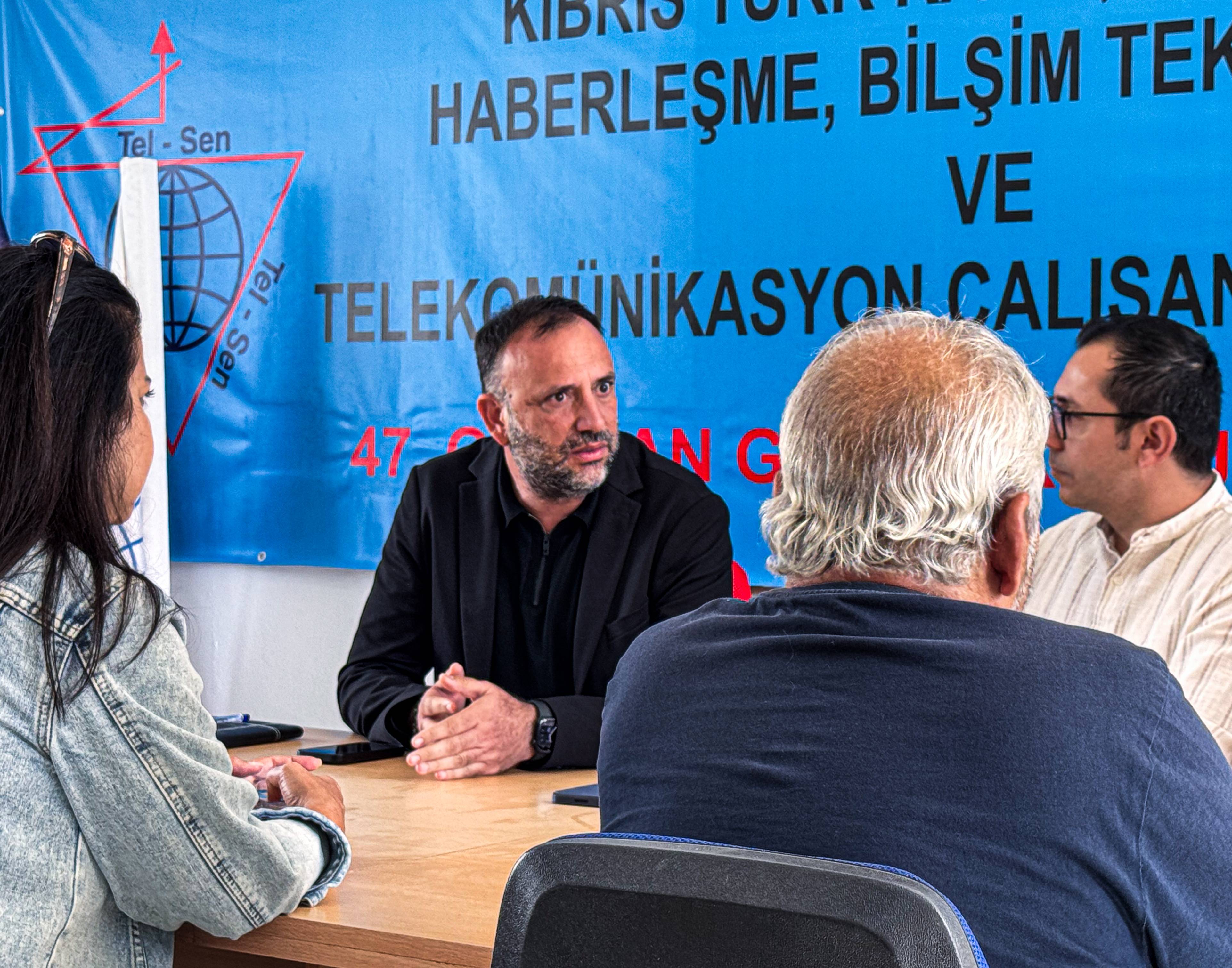 TDP’den Tel-Sen ziyareti: Fiber optik protokolü görüşüldü