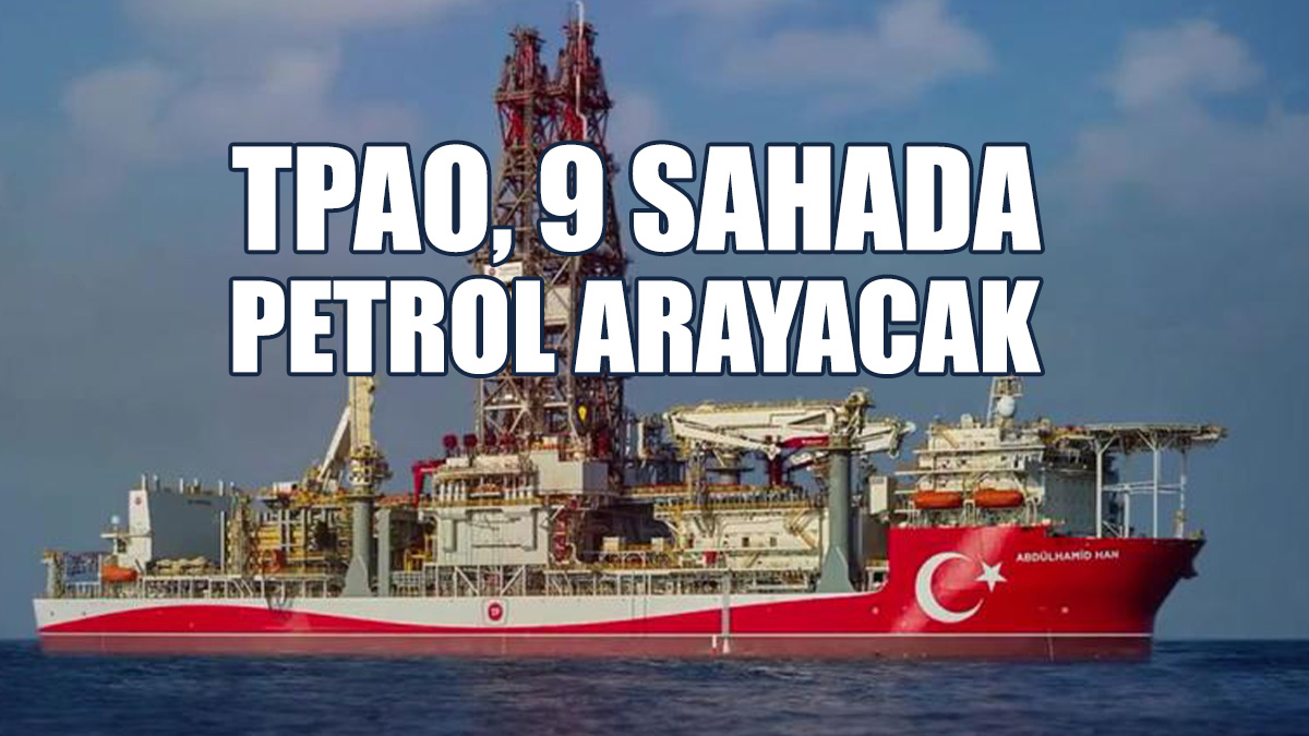Tpao, Ege Denizi'nde 9 Sahada Petrol Arayacak