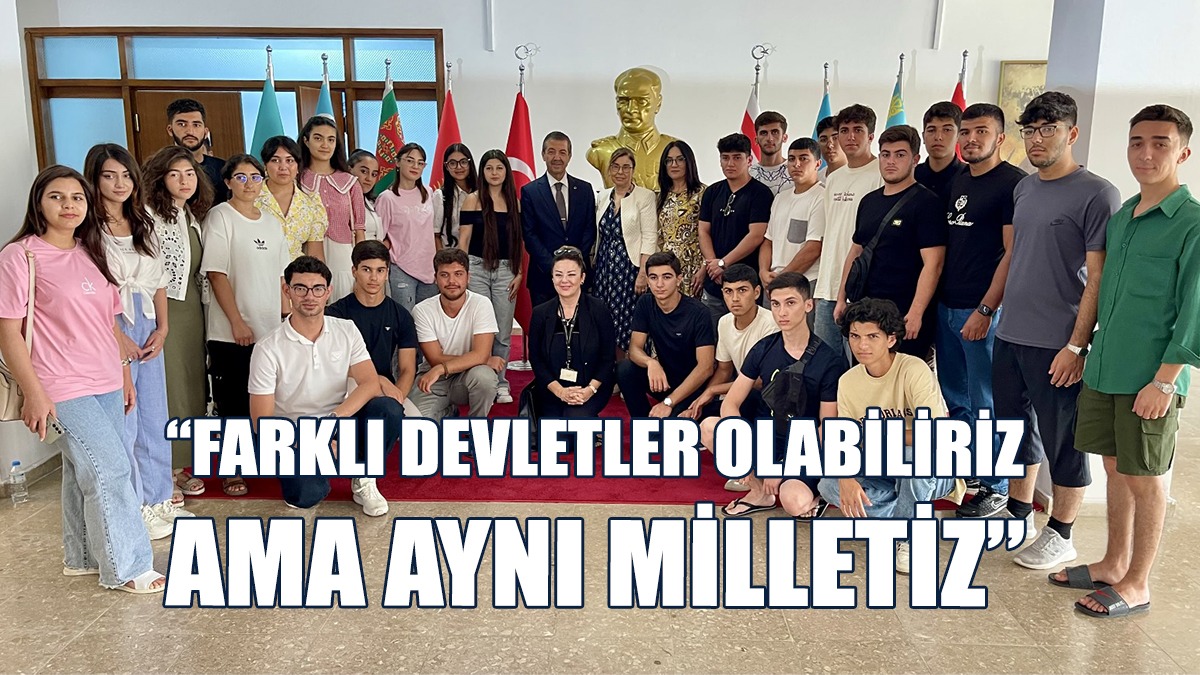 Dışişleri Bakanı Ertuğruloğlu, Azerbaycanlı Şehit Çocuklarını Ağırladı