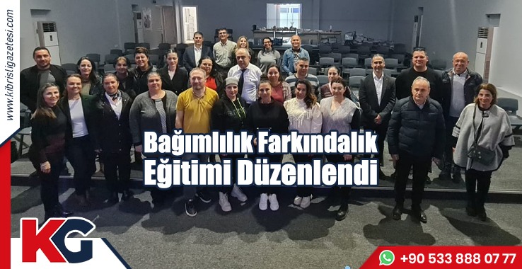 Bağımlılık Farkındalık Eğitimi Düzenlendi