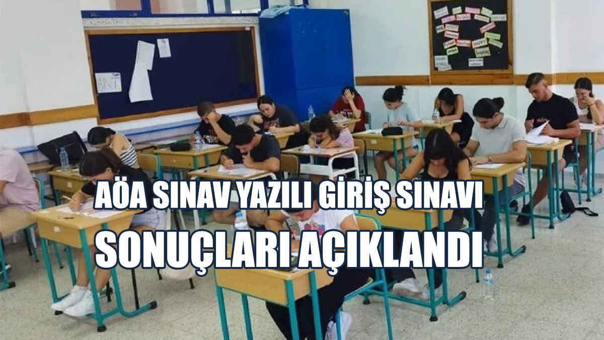 AÖA Sınav Yazılı Giriş Sınavı Sonuçları Açıklandı