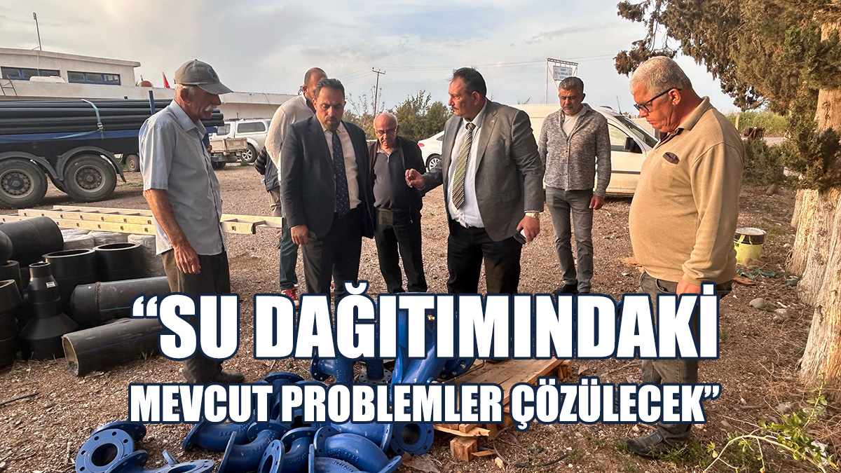 Aydınköy Sulama Birliği’ne Su Dağıtımını Güçlendirecek Borular Teslim Edildi