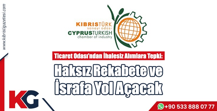Ticaret Odası’ndan İhale Yasası Değişikliğine Tepki!