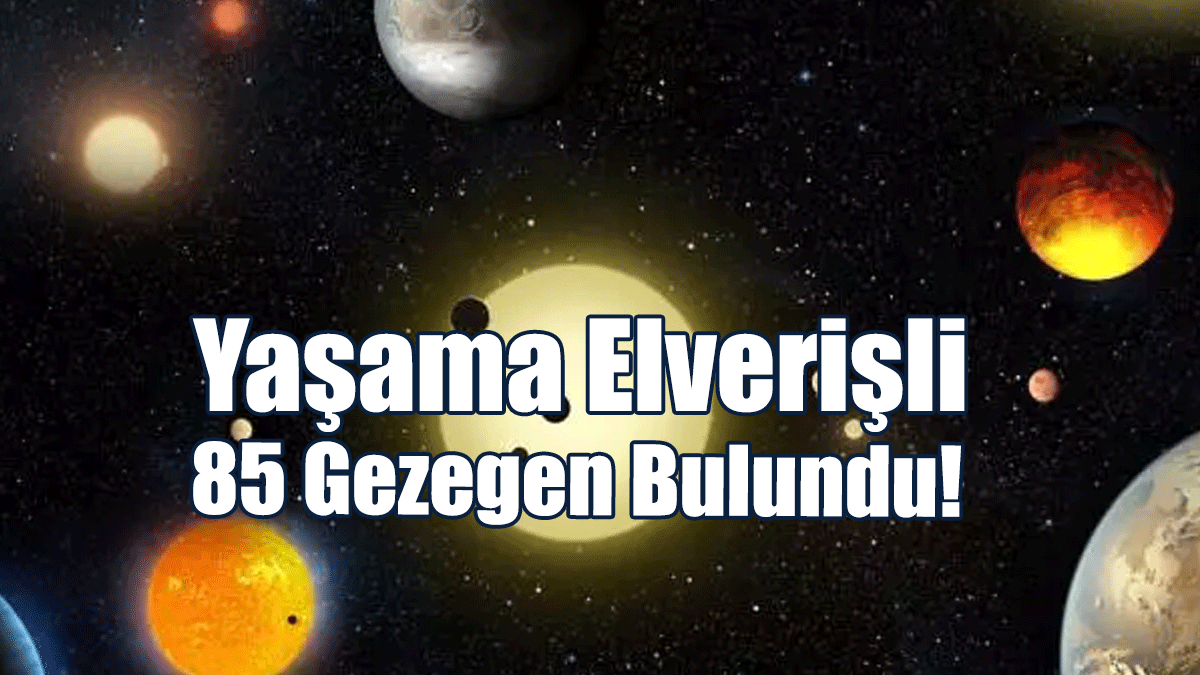 Uzaylı Yaşama Ev Sahipliği Yapabilecek 85 Gezegen Bulundu