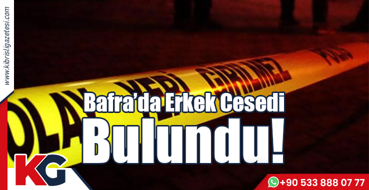 Bafra'da Erkek Cesedi Bulundu!