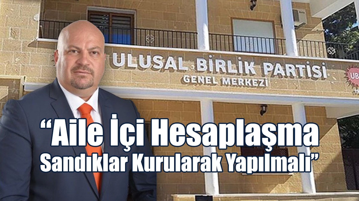 Küçük: Aile İçi Hesaplaşma Sandıklar Kurularak Yapılmalı