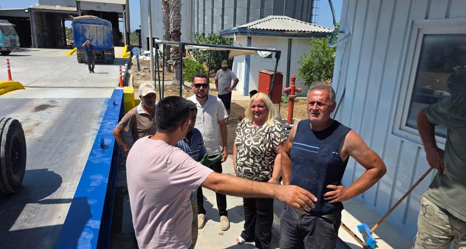 Tuğlu, Kumyalı Silosu'ndaki çalışmaları yerinde inceledi
