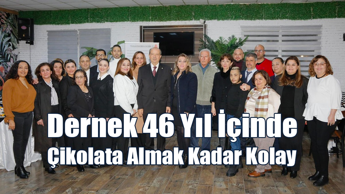 Cumhurbaşkanı Tatar, Thalassaemia Derneği’nin 46’ncı Kuruluş Yıl Dönümü Resepsiyonuna Katıldı