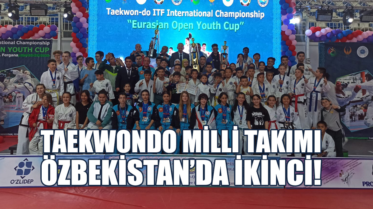 KKTC Taekwondo Milli Takımı “En İyi Takım” Ödülüne Layık Görüldü