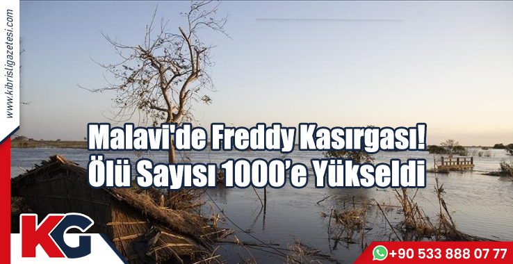 Malavi'de Freddy Kasırgası! Ölü Sayısı 1000'e Yükseldi