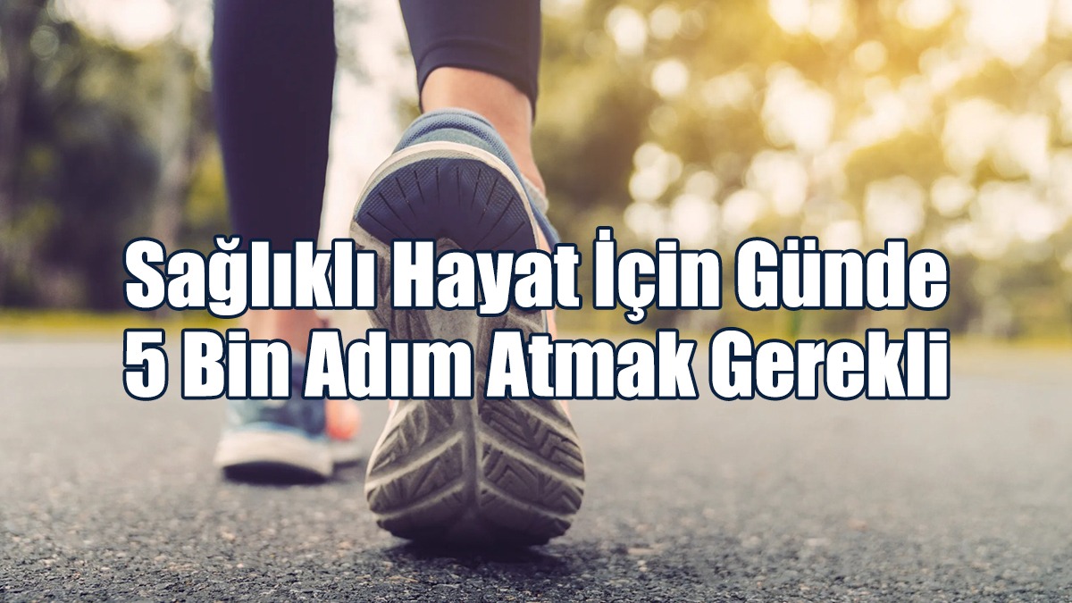 Sağlıklı Hayat İçin Günde 5 Bin Adım Atmak Gerekli