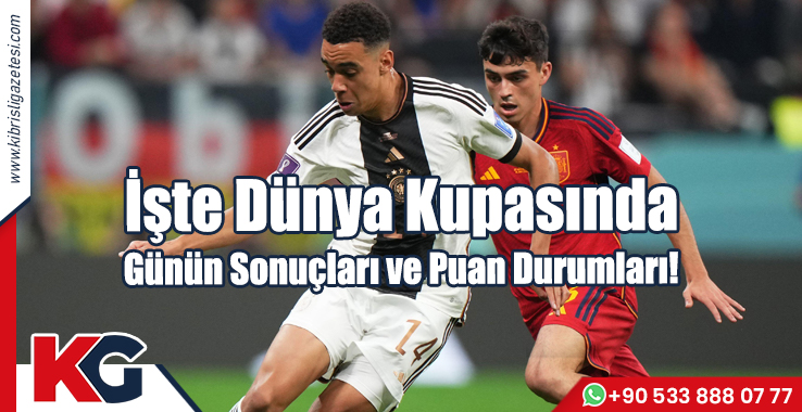 İşte Dünya Kupasında Günün Sonuçları ve Puan Durumları!