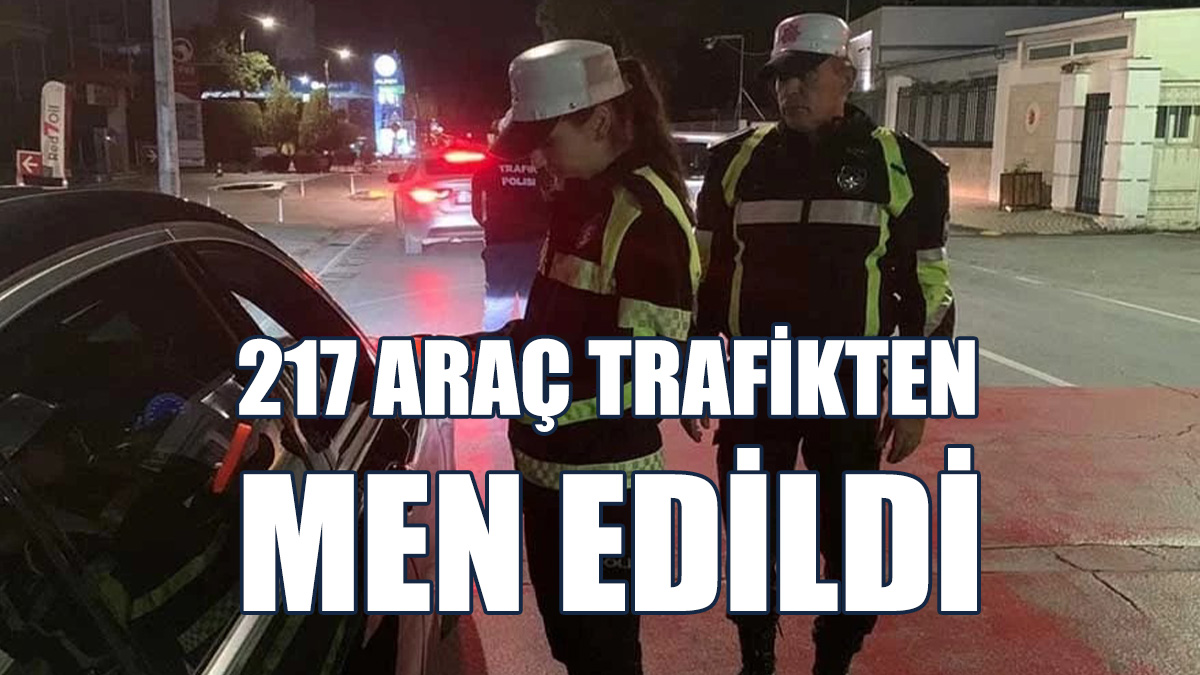 Geçen Hafta Trafik Kontrollerinde 7 Sürücü Tutuklandı