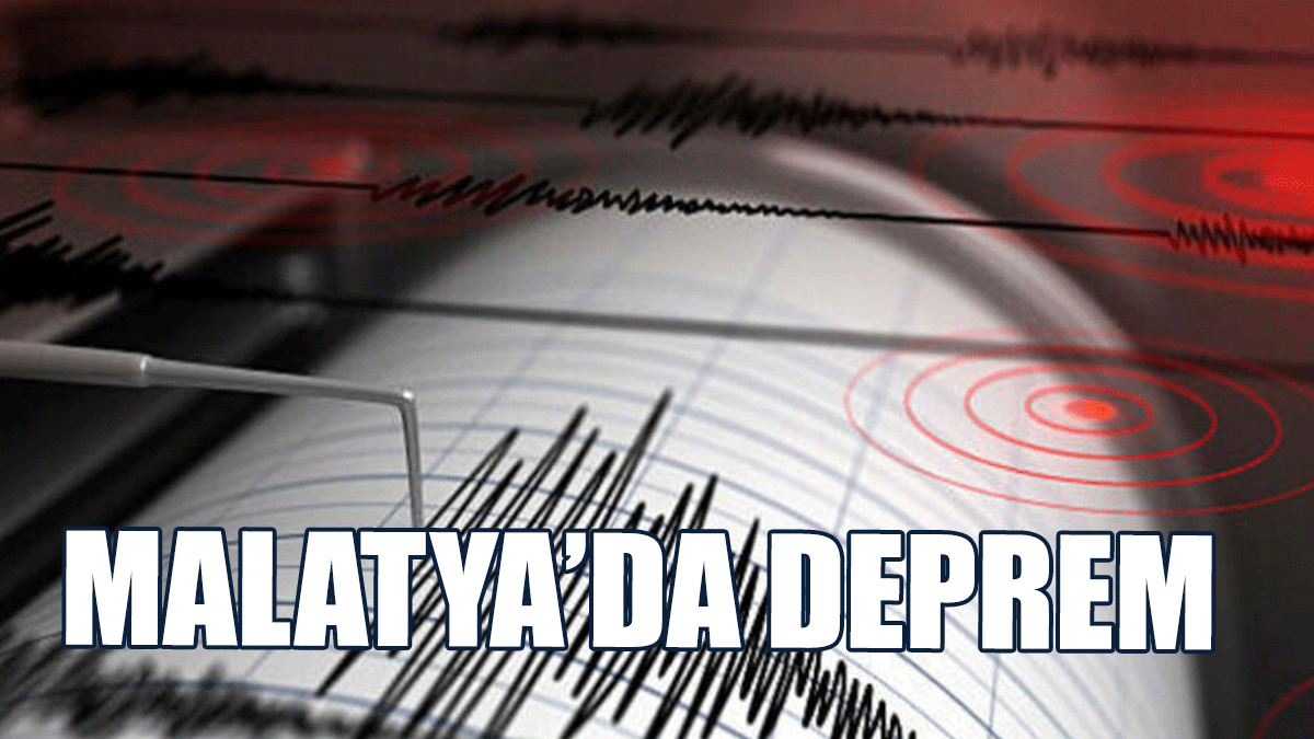 Malatya'da 4,3 Büyüklüğünde Deprem