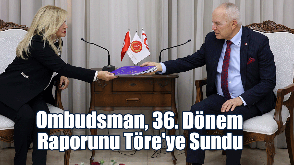 Ombudsman, 36. Dönem Raporunu Töre'ye Sundu
