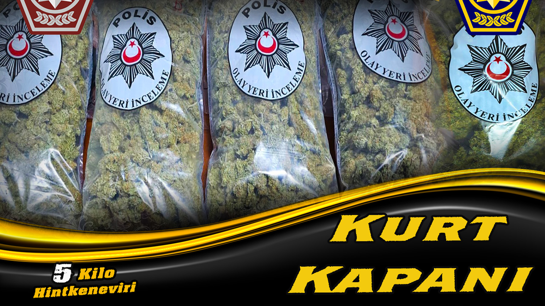 Lefkoşa’da “Kurt Kapanı” Operasyonu: 5 kilo uyuşturucu ele geçirildi