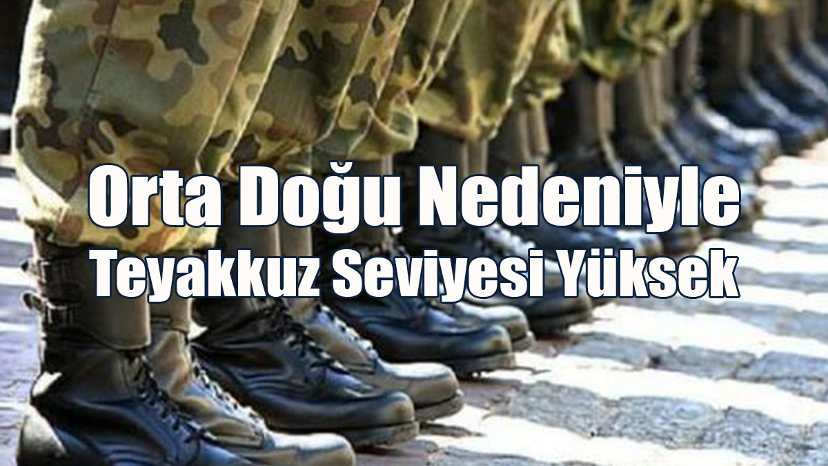 Güney Kıbrıs’ta Teyakkuz Seviyesi Yüksek