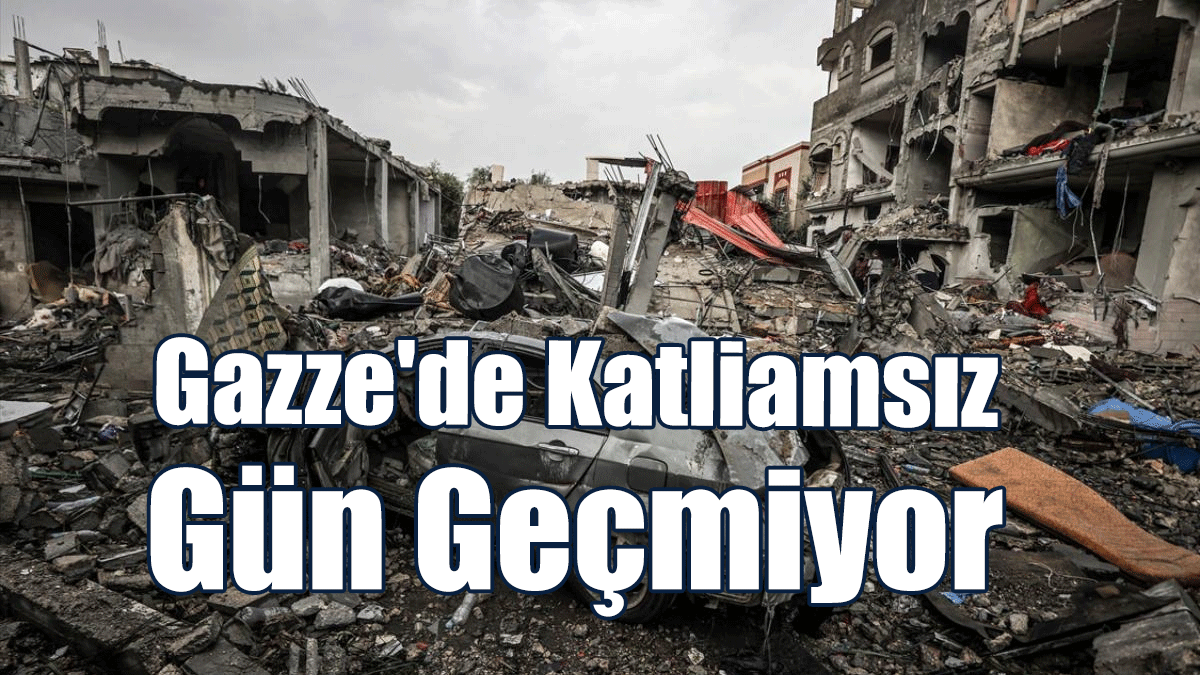 Gazze'de 7 Ekim'den Bu Yana Katliamsız Gün Geçmiyor