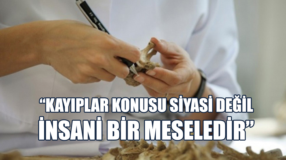 Kayıp Şahıslar Komitesi’nin Kıbrıslı Rum Üyesinden Açıklamalar