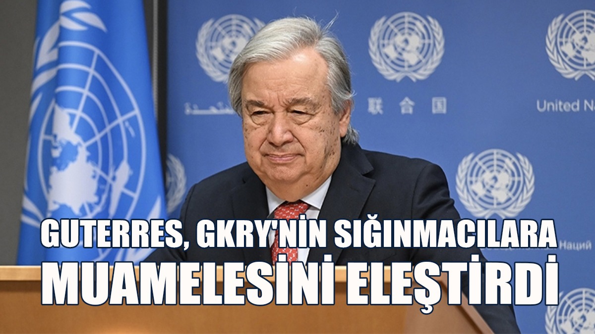 “GKRY Hastanelere Gelen Sığınmacıları Ara Bölgeye Geri İtti”